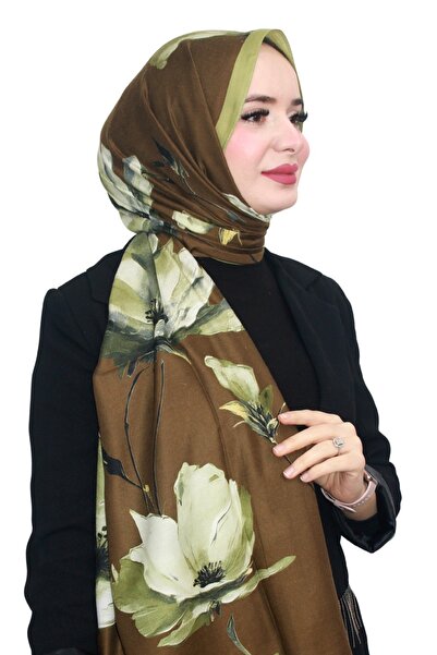 RUMİPEK Organic Cotton Soft Shawl Leopard Pattern Lightweight Stylish Shawl
