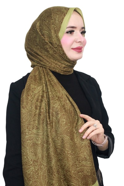 RUMİPEK Organic Cotton Soft Shawl Ethnic Pattern Lightweight Stylish Shawl