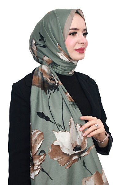 RUMİPEK Organic Cotton Soft Shawl Leopard Pattern Lightweight Stylish Shawl