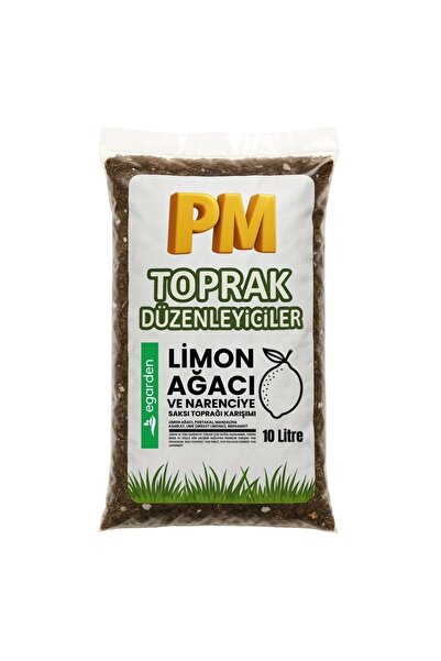 PM EGARDEN Limon Ağacı ve Narenciye Toprağı (10L) – Yüksek Besinli Hazır Saks...