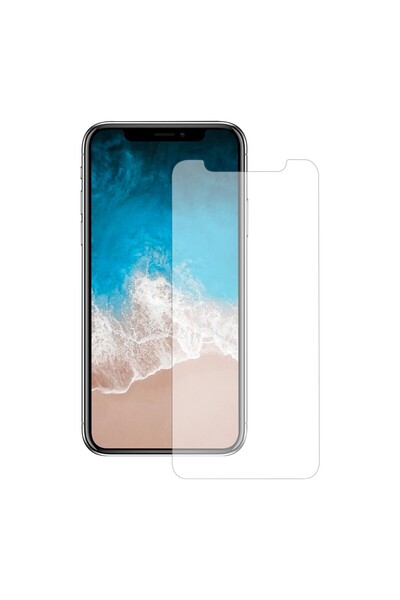 KOMA Sticlă de protecție întărită pentru iPhone 11 Pro Max, rotunjime 2,5 D, ...