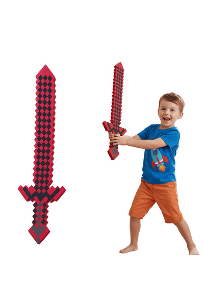 REZZOSS لعبة سيف ناعمة من الإسفنج، سلاح قتال، ألعاب آمنة للبنات والأولاد، ألع...