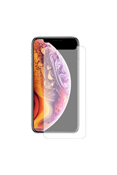 KOMA Sticlă întărită de protecție pentru iPhone XS, rotunjime 2,5 D, duritate 9H