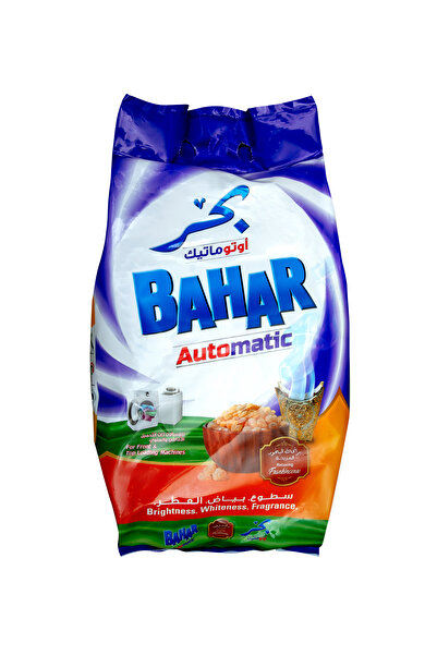 Bahar مسحوق غسيل أوتوماتيكي، برائحة اللبان، تنظيف عميق ورائحة تدوم طويلاً، 4.05 كجم