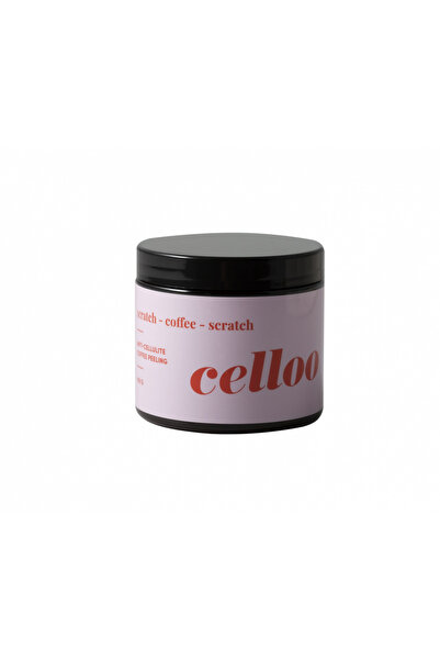 CELLO Exfoliant anticelulitic cu cafea Celloo, 100g