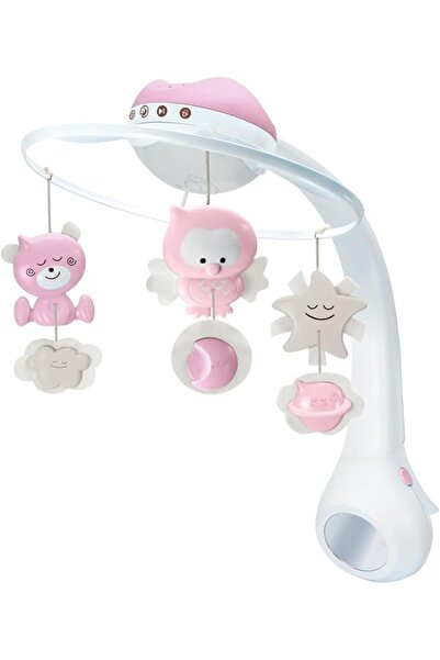 Infantino 3-In-1 Musical Mobile Projector, Pink