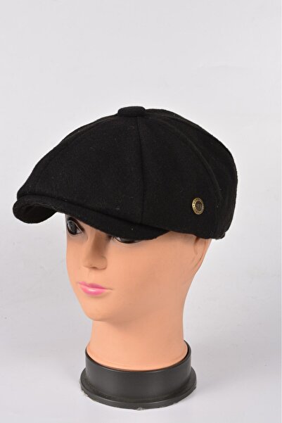 mercantoptan قبعة شتوية للأطفال مكونة من 8 قطع من الصوف الأصلي طراز Peaky Blinders