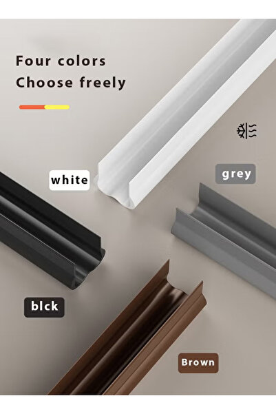 Generic Door gap windproof strip, door seal strip, noise-reducing seal strip, 93 cm door bottom rubber