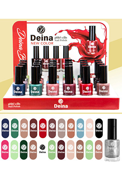 Deina طلاء الأظافر (مناكير) 24 لون