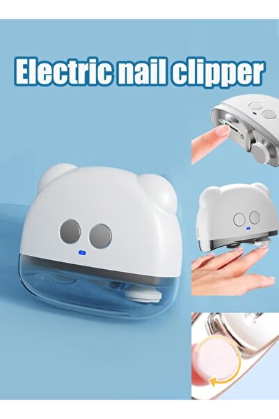 Generic Electric Nail Clipper Automatic Nail Trimmer with Light Polished Nail...