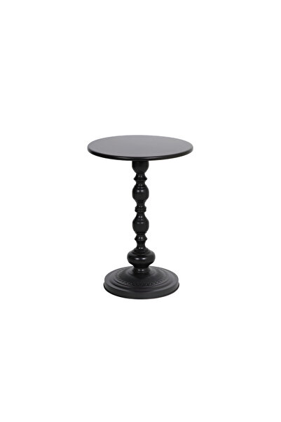 rexa Single Round Wooden Serving Table