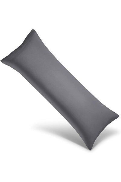 genernic غطاء وسادة تبريد للجسم من الخيزران من WishSmile، رمادي غامق، 20 × 54...