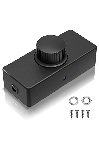 EXCEFORE مفتاح تعتيم دوار LED مدمج 1 عصابة 220-240 فولت، 0-100% لمصابيح LED/ا...