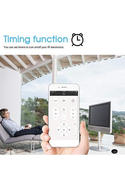EACAM IR Remote Control Smart Home WiFi Remote Controller (Tuya/Smart Life) Compatible with Alexa