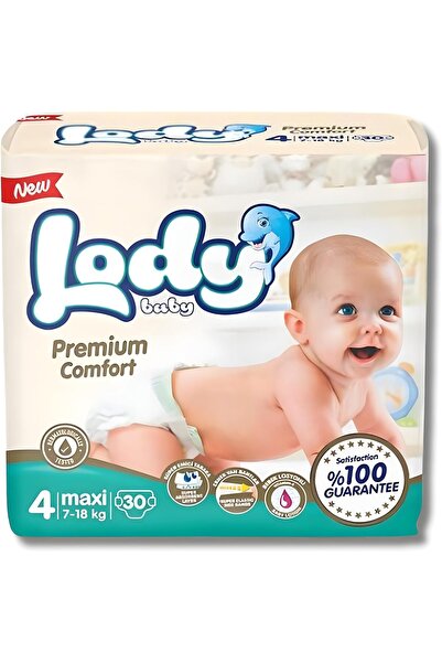 Lody Baby حفاضات لودي بريميوم كومفورت للأطفال | أشرطة جانبية فائقة المرونة | ...