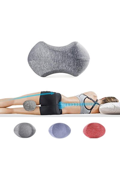 TERRIFI Knee Pillow Memory Foam Contour Leg Pillow for Side Sleepers - Coolin...