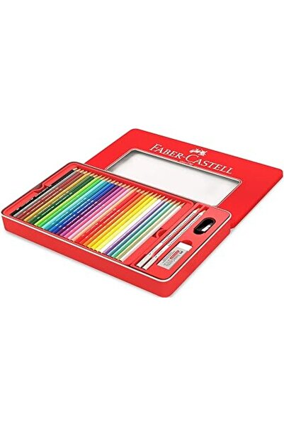 Faber Castell Classic Colored Pencils Flat Iron - 60 Colors
