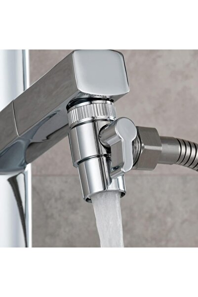 NALACAL Sink Faucet 3-Way Diverter Valve with Aerator and Adapters (55/64'', 15/16'', G1/2'')