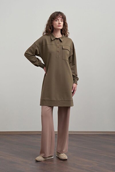 ALLDAY Cotton Tunic with Pocket Detail
