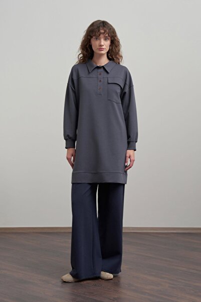 ALLDAY Cotton Tunic with Pocket Detail