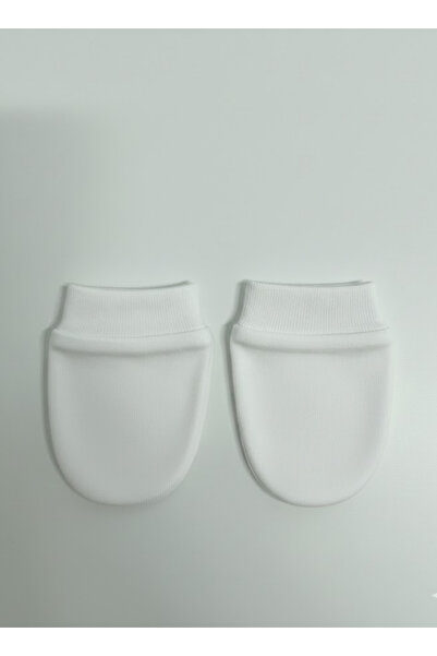 Messido 100% Cotton 2-Piece Glove Set - Blue / White