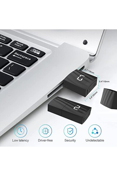 TERRIFI USB Mouse Mover / Mouse Jiggler (Undetectable, Switch Button, 3 Modes, Plug & Play)