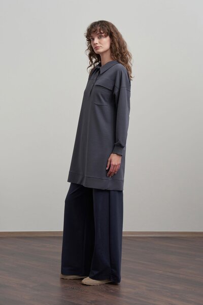 ALLDAY Cotton Tunic with Pocket Detail