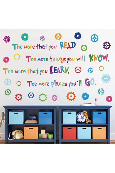 MaffStuff Motivational Message Wall Sticker, 90×70 cm