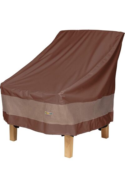 Duck Covers غطاء كرسي الفناء المقاوم للماء، 30 بوصة، بوليستر