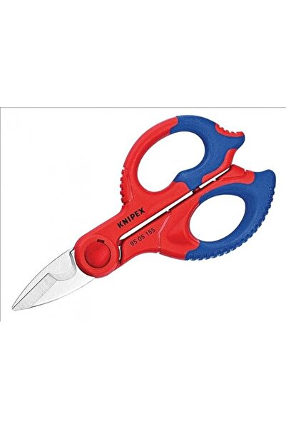 Knipex Tools Electrician's Shears, 155 mm, 95 05 155 SB, 1 Piece