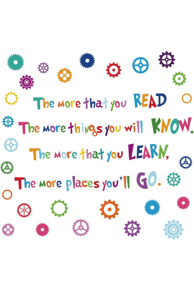 MaffStuff Motivational Message Wall Sticker, 90×70 cm