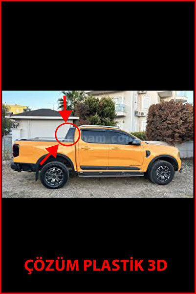 çözüm plastik Ford Ranger 2012, 2013, 2014, 2015, 2018, 2019, 2022 Arka Sağ T...