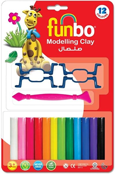 Clips صلصال فنبو 12 لون