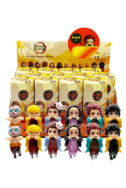 WANNA PROTECT Sonny Angel Hippers Demon Slayer Mini Figure Series Surprise 1 Piece Toy Figure, Phone Decoration