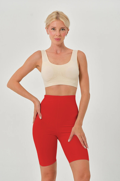 MİSTİRİK Porfy Model Low Leg Effective Thread Detail Extra Tight Red Color097