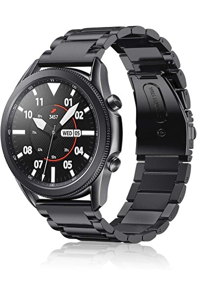 Generic Vintay Replacement Band for Samsung Galaxy Watch 3 45mm - Solid Stainless Steel