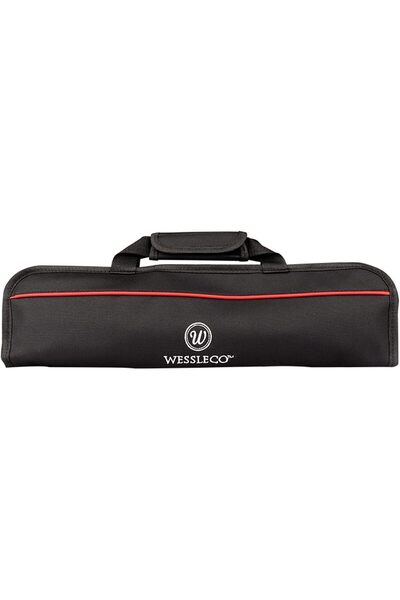 AZONEE حقيبة سكاكين الطاهي (5 فتحات) - حقيبة سكاكين متينة من النايلون 600D، ح...