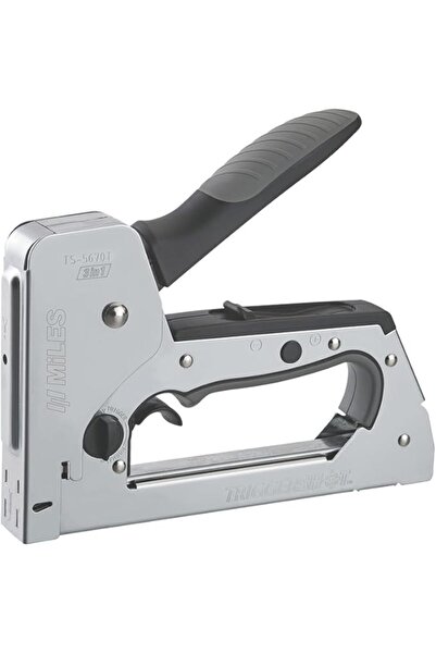 MİLES دباسة كانجارو TS5670T 3 في 1، فضي/أسود