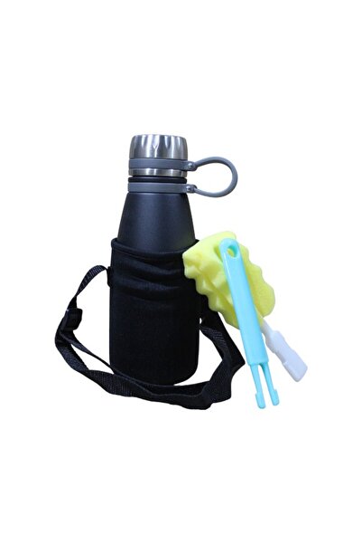 WDA Insulated Stainless Steel Water Bottle with Strap