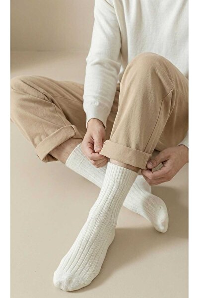 LAGRANZE Ανδρικές μάλλινες κάλτσες Winter Comfort Premium κοτλέ