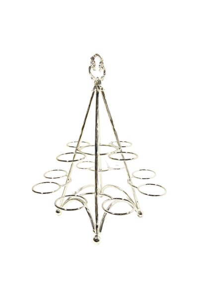 Generic Silver cup holder for 12 cups