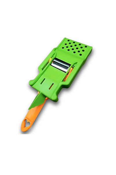 OferteTop Ustensilă de Bucătărie 3-în-1 pentru Tăiat, Răzuit și Decojit Fructe și Legume