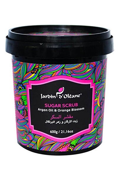 Jardin مقشر السكر الأبيض بزيت الأرغان وزهر البرتقال 600 جرام
