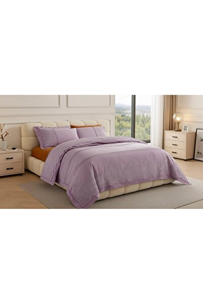 AL-SARIHI GROUPS Turkish cotton double duvet set, 9 pieces