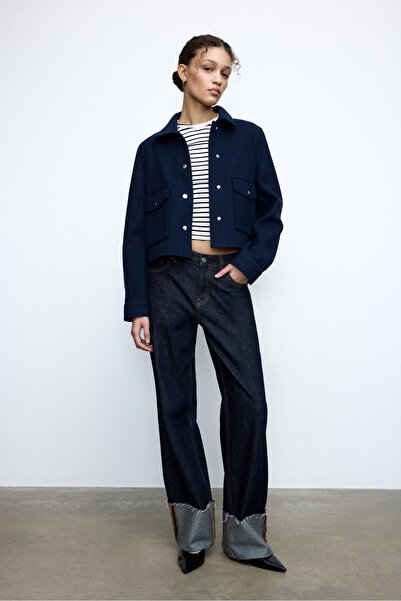 Stradivarius Soft-touch short jacket