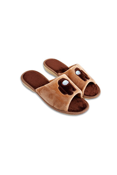 Belsta Suede slippers, brown color, size 35