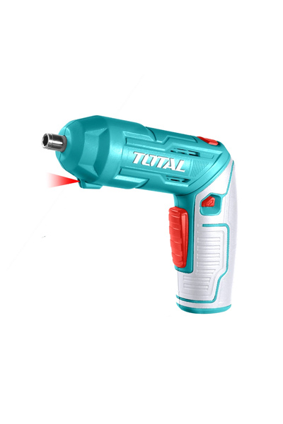 TOTAL 4V Cordless Screwdriver Set with Type-C Charging