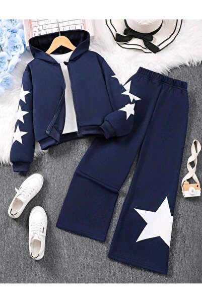 Ysferbutik Girl's Tracksuit Set