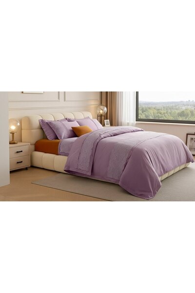 AL-SARIHI GROUPS Turkish cotton double duvet set, 9 pieces