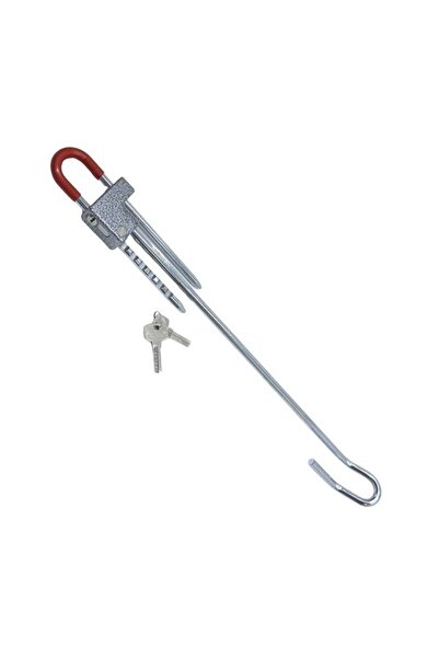 Carbos Oto Emniyet Kilidi Anahtarlı ( Pedal + Direksiyon Kilitleyici ) 60 CM